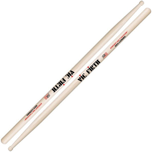 Vic Firth American Custom Maple Drumstick Wooden Tip - SD4 Combo - Poppa's Music 