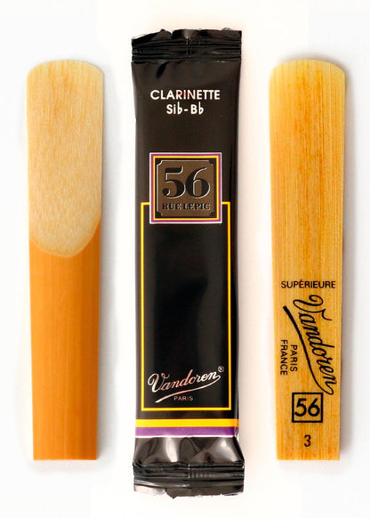 Vandoren Bb Clarinet 56 Rue Lepic Reeds - 10 Per Box - Poppa's Music 