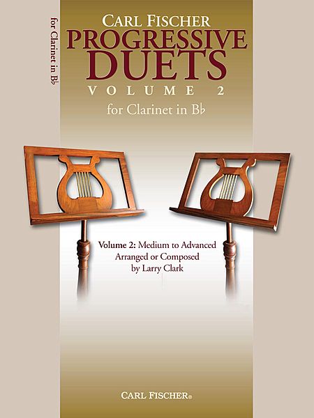 Carl Fischer Progressive Duets Volume 2 for Clarinets- WF105 - Poppa's Music 