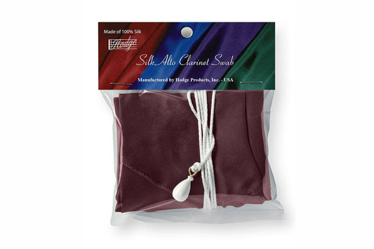 Hodge Alto Clarinet Silk Swab - Poppa's Music 