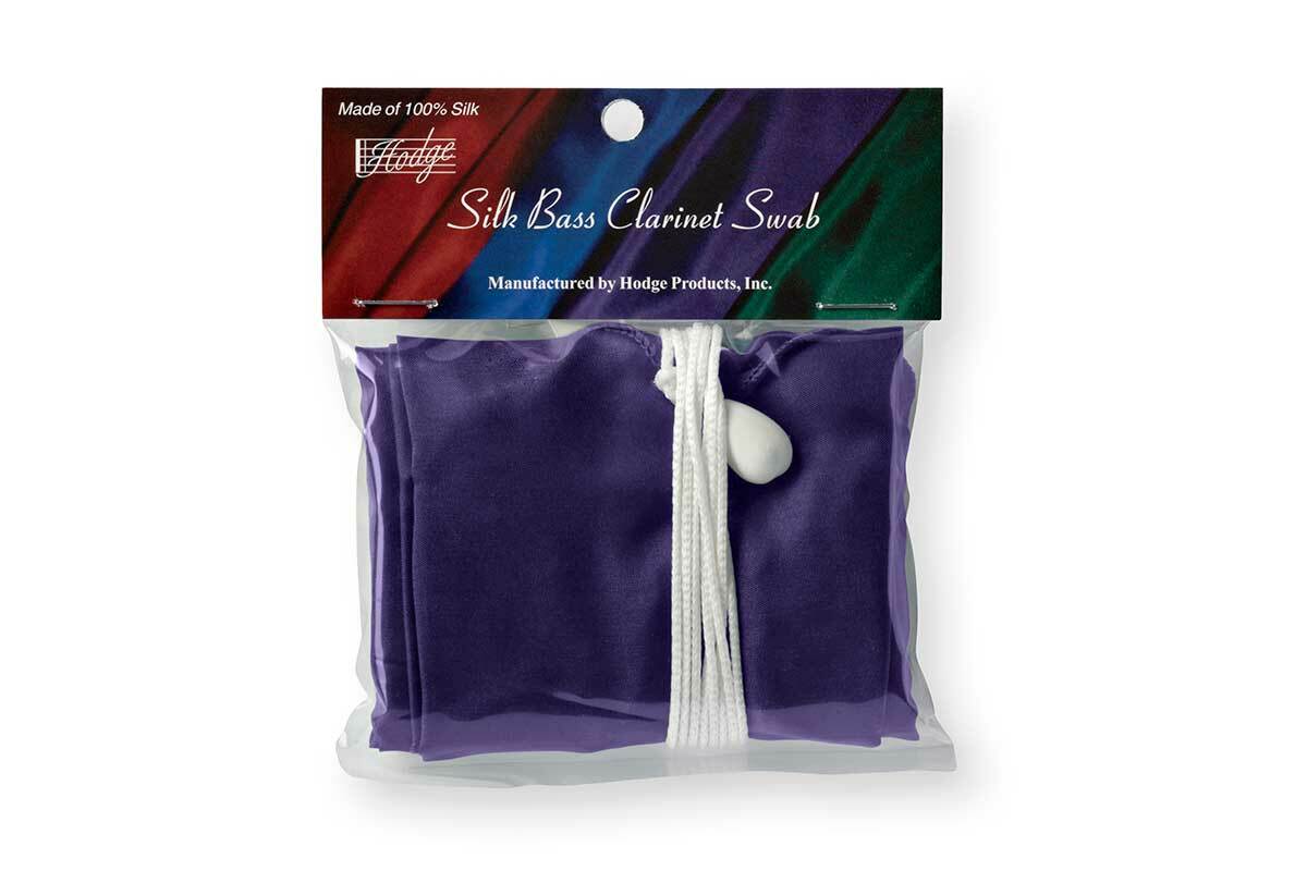 Hodge Bass Clarinet Silk Swab - Poppa's Music 