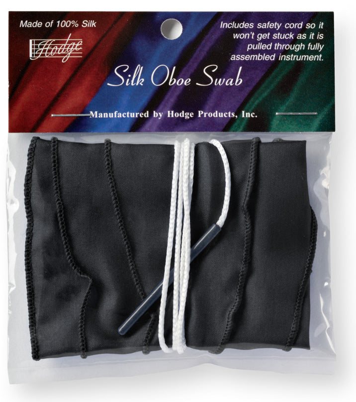 Hodge Oboe Silk Swab - Poppa's Music 