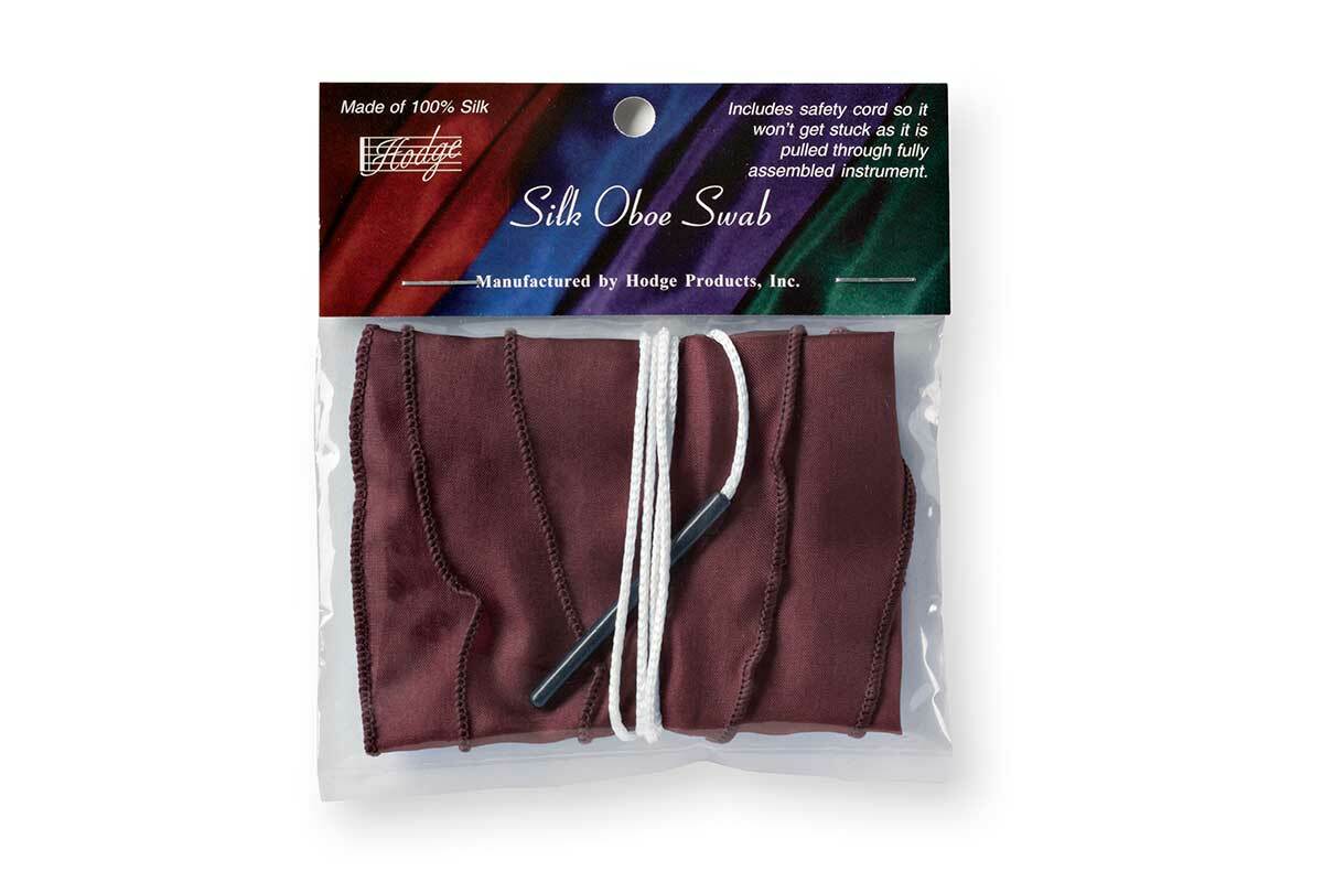 Hodge Oboe Silk Swab - Poppa's Music 
