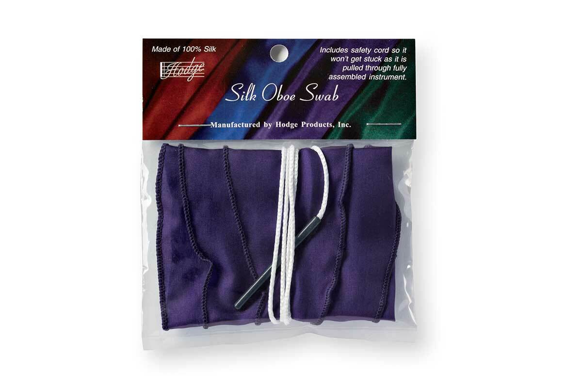 Hodge Oboe Silk Swab - Poppa's Music 
