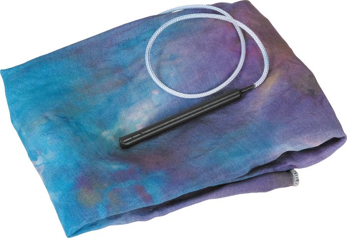 Jewel Silk Tie-Dye Bb & A Clarinet Swab - Poppa's Music 