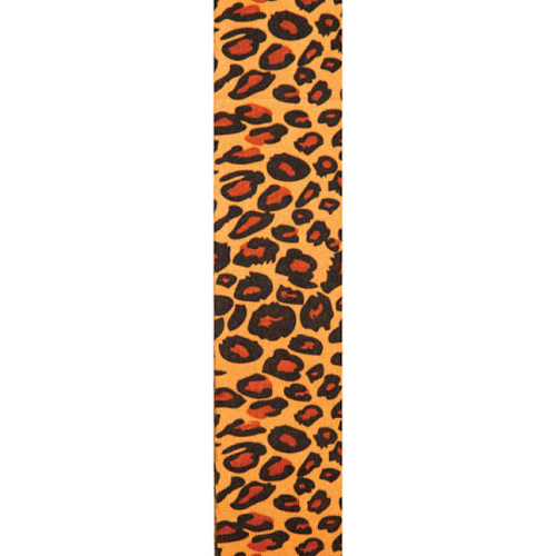 D'addario Planet Waves Leopard Woven Guitar Strap - Poppa's Music 