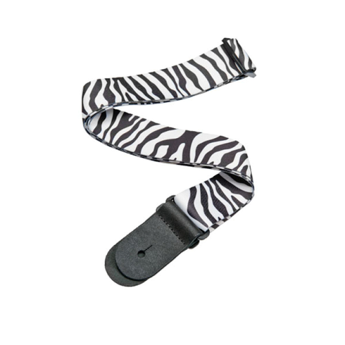 D'addario Planet Waves Zebra Woven Guitar Strap - Poppa's Music 