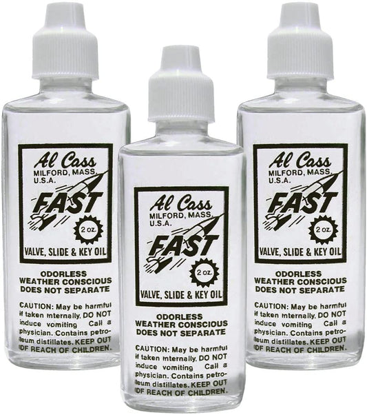 Al Cass Valve Oil - 3 PACK - Poppa's Music 