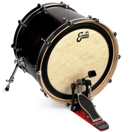 Evans EMAD Calftone Bass Drum Head, 22 Inch - Poppa's Music 