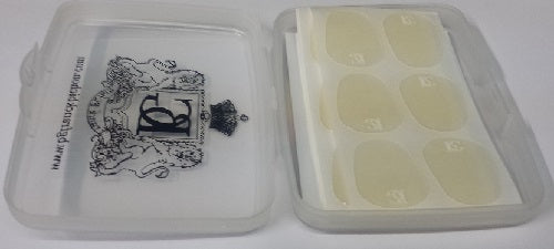 BG Mouthpiece Cushions Large Clear - A11LB - Bulk - 48 Pieces - Poppa's Music 