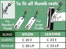 BG France Leather Connector 2 Pack (1 Large & REGULAR) - Poppa's Music 