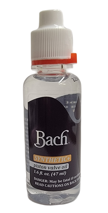 Bach Synthetic Plus Piston Valve Oil 1.6 oz Bottle - BV01Z - Poppa's Music 