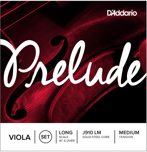 D'addario Prelude Viola String SET, Long Scale, Medium Tension - Poppa's Music 