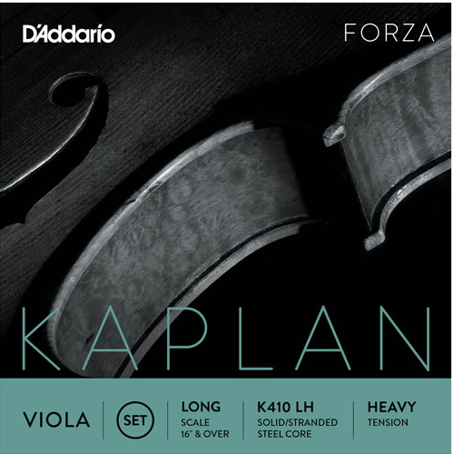 D'addario Kaplan Forza Viola String SET, Long Scale, Heavy Tension - Premium Viola Strings from D'addario - Just $81! Shop now at Poppa's Music