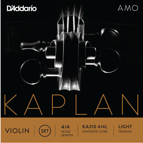 D'addario Kaplan Amo Violin String SET, 4/4 Scale, Light Tension - Premium Violin Strings from D'addario - Just $76.99! Shop now at Poppa's Music