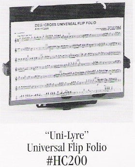 Deg Marching Universal Flip Folder A16-HC200 - Poppa's Music 