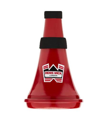 Denis Wick Bass Trombone Red Aluminum Travel Mute / DW5583 - Poppa's Music 