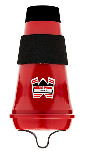 Denis Wick Euphonium Red Aluminium Travel Mute / DW5587 - Poppa's Music 