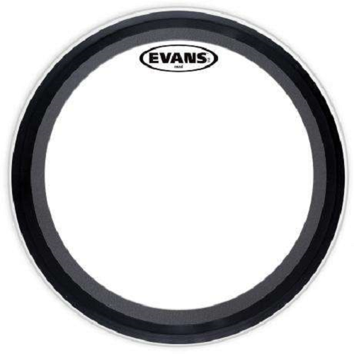 Evans EMAD Coated White Bass Drum Head, 20 Inch - Poppa's Music 