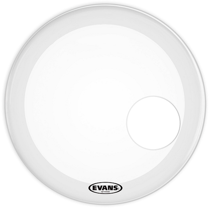 Evans EQ3 Coated White Bass Drum Head - 18 - Poppa's Music 