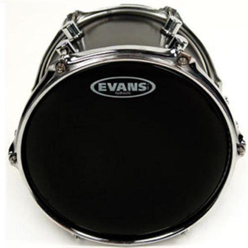 Evans Hydraulic Black Drum Head, 8 Inch - Premium Drum Head from Evans - Just $20.99! Shop now at Poppa's Music