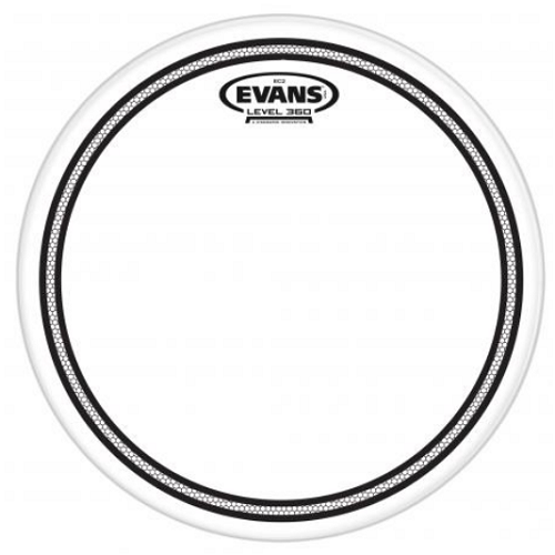 Evans EC2 Clear SNARE/TOM/TIMBALE Drum Head - 13 - Premium Drum Head from Evans - Just $23.99! Shop now at Poppa's Music