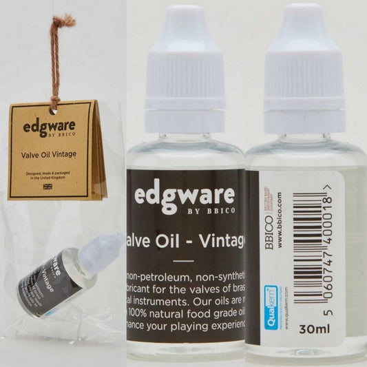 Edgware by BBICO Vintage Valve Oil - Poppa's Music 