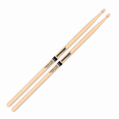 Promark Forward 7A .535" Hickory Acorn Wood Tip Drum Set Sticks - Poppa's Music 