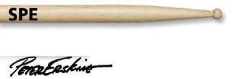 Vic Firth Peter Erskine Signature Drumstick Wooden Tip - SPE - Poppa's Music 