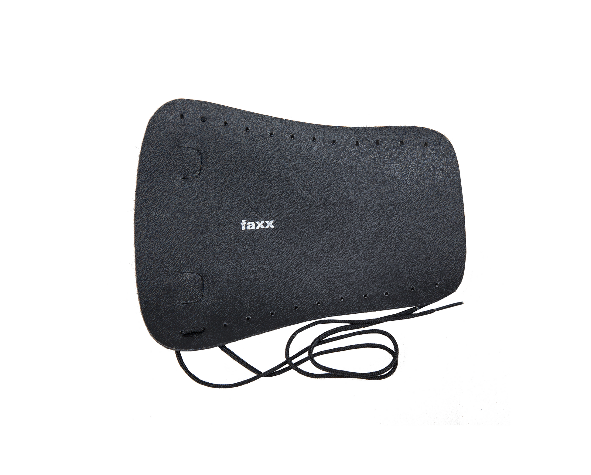 Faxx French Horn Hand Guard, Black Leather with Laces - Poppa's Music 