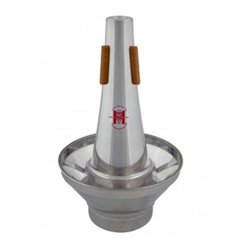 Harmon Trombone Mute, Aluminum, Cup Combo, Triple Play - J3 - Poppa's Music 