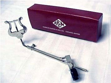 Standard Clamp on Flute Lyre- 513N - Poppa's Music 