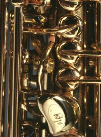 Oleg Soprano Sax F Fork Assembly Gold Plated - 201 - Poppa's Music 