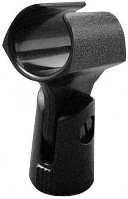 On-Stage MY250 Euro-Style Plastic Mic Clip Black - Poppa's Music 
