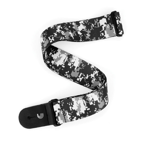 D'addario Planet Waves Americana Woven Digital Camo Guitar Strap - Poppa's Music 