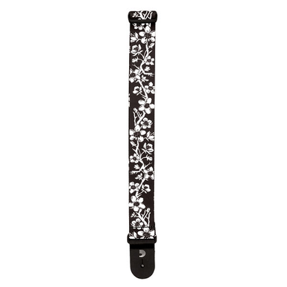 D'addario Planet Waves Polyester Blossom Tattoo Art Woven Guitar Strap - Poppa's Music 