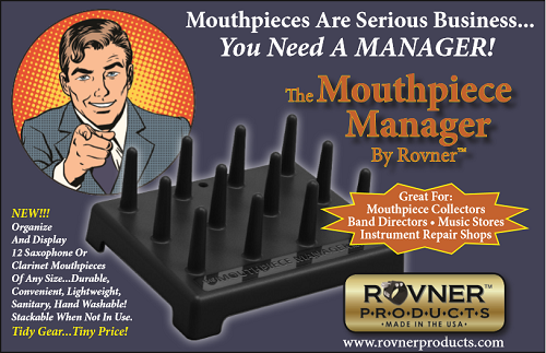 Rovner - The Mouthpiece Manager  / MPM-1 - Premium Mouthpiece Stand from Rovner - Just $24! Shop now at Poppa's Music