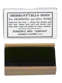 Sherman Cello Rosin - Premium Cello Rosin from Sherman - Just $4.88! Shop now at Poppa's Music