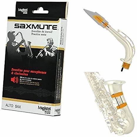 SAXMUTE Clarinet and Saxophone Mute - Premium Alto Saxophone Mute from SAXMUTE - Just $35.95! Shop now at Poppa's Music