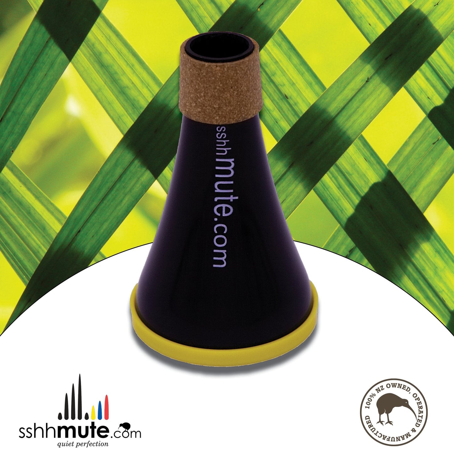 sshhmute for Piccolo Trumpet Practice Mute - Premium Trumpet Mute from sshhmute - Just $42! Shop now at Poppa's Music