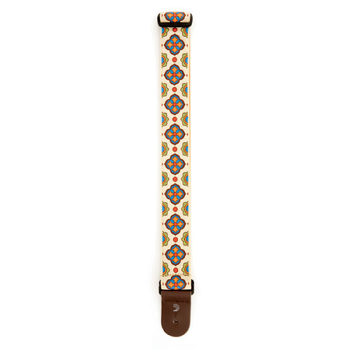 D'addario Planet Waves Latin Tile Art Traditional Woven Guitar Strap - Premium Guitar Strap from D'addario - Just $23.99! Shop now at Poppa's Music