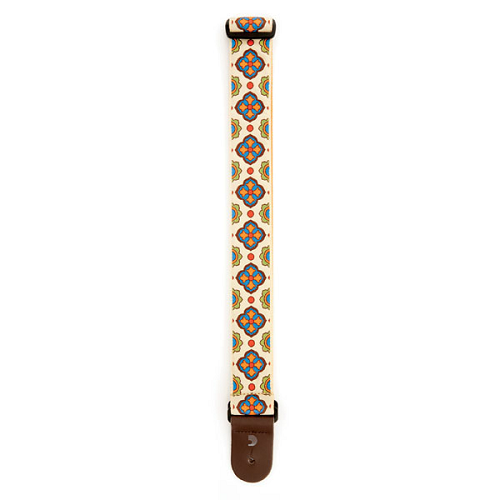 D'addario Planet Waves Latin Tile Art Traditional Woven Guitar Strap - Poppa's Music 