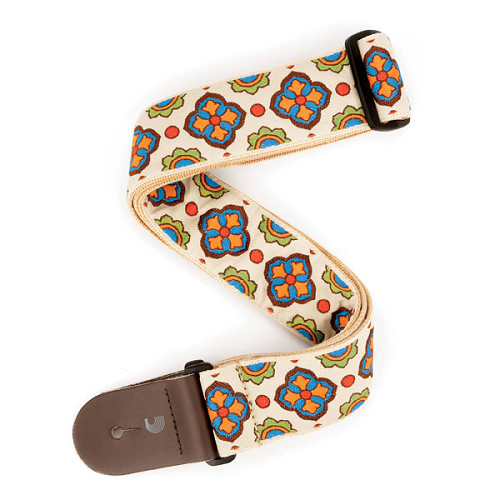 D'addario Planet Waves Latin Tile Art Traditional Woven Guitar Strap - Premium Guitar Strap from D'addario - Just $23.99! Shop now at Poppa's Music