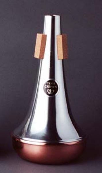 Tom Crown Bass Trombone Copper End Straight Mute - Poppa's Music 