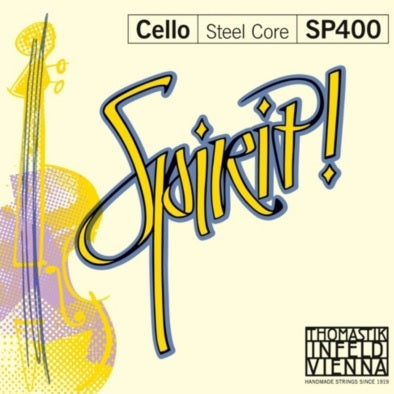 Thomastik Spirit Cello String Set 4/4 - SP400 - Premium Cello Strings from Thomastik - Just $109.99! Shop now at Poppa's Music