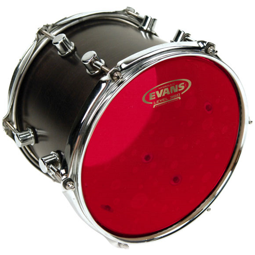 Evans Hydraulic Red Drum Head, 14 Inch - Poppa's Music 