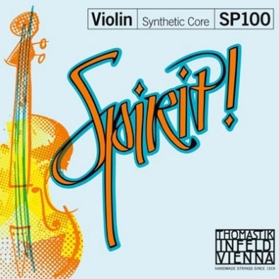 Thomastik Spirit Violin 4/4 String Set - SP100 - Premium Violin Strings from Thomastik - Just $34.99! Shop now at Poppa's Music