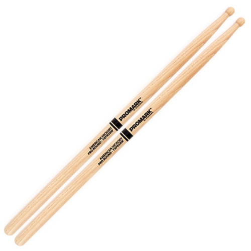 Promark Hickory 5B Pro-Round Wood Drum Set Sticks - Poppa's Music 