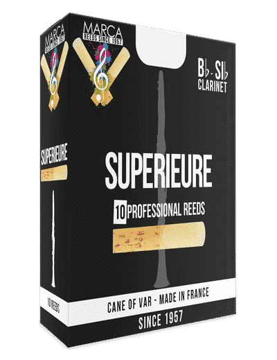 Marca Bb Clarinet Supérieure Reeds - 10 Per Box - Poppa's Music 