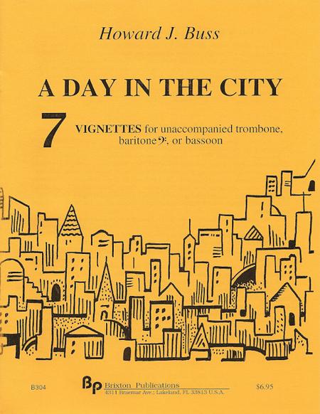 BRIXTON BOOK - A DAY IN THE CITY - 7 Vignettes (1986) for solo clarinet by Howard J. Buss - Poppa's Music 
